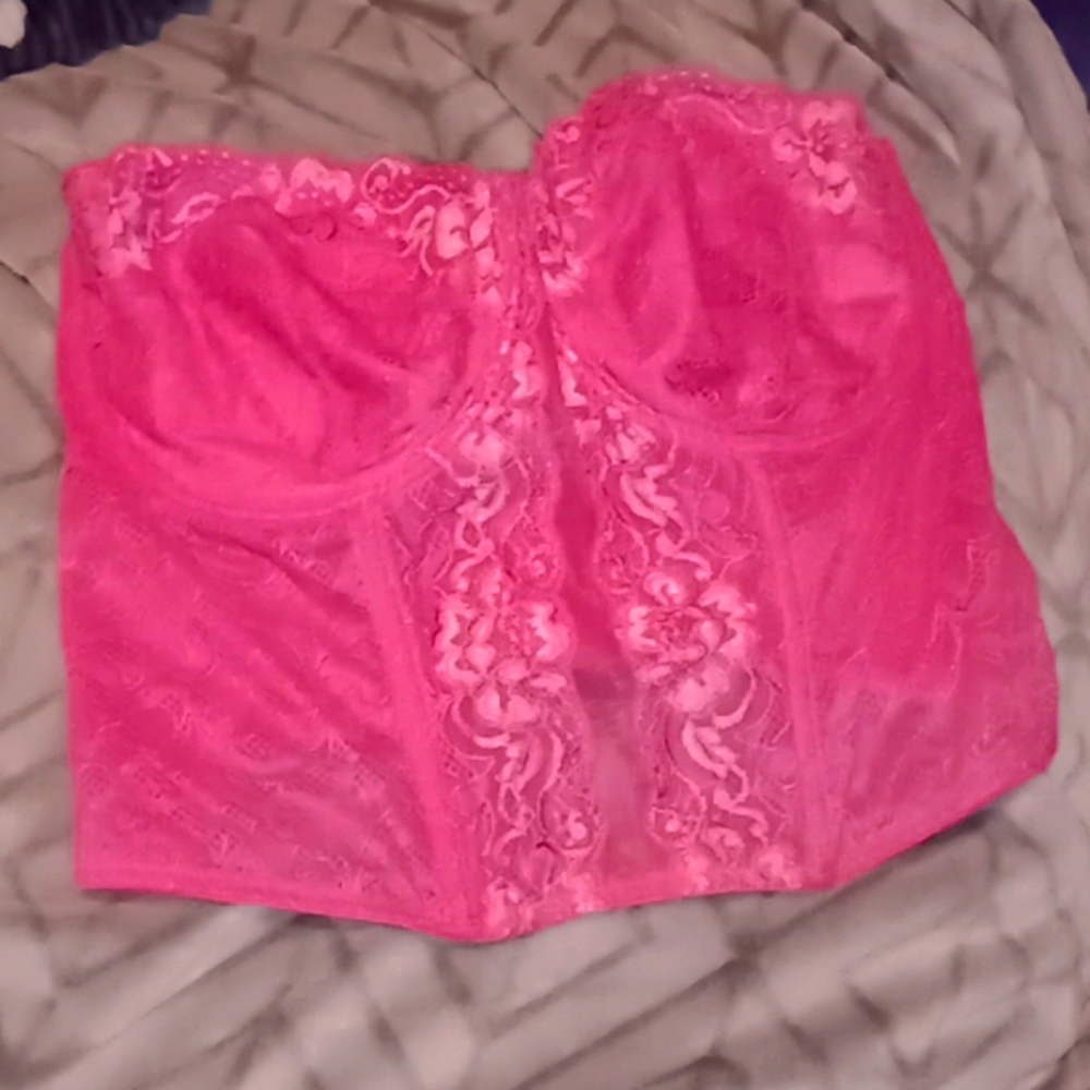 Lingerie corset like top
